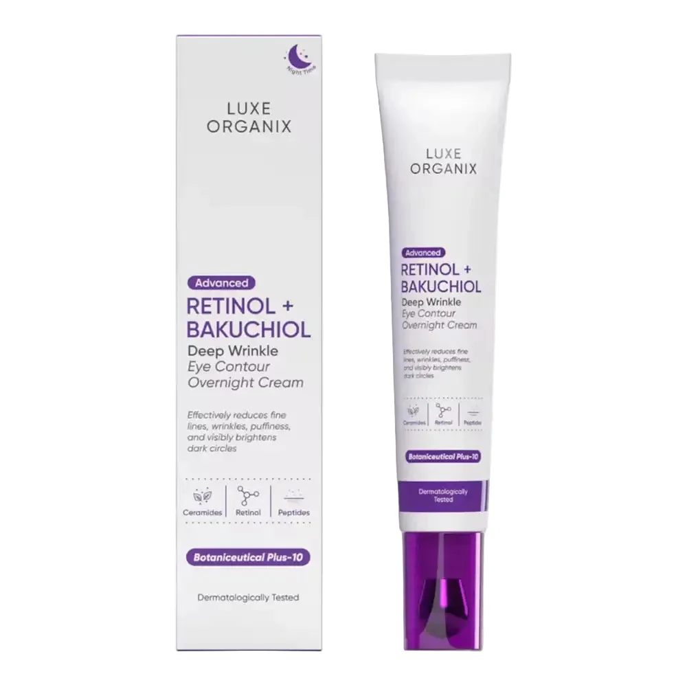 Advanced Retinol + Bakuchiol Deep Wrinkle Eye Contour Overnight Cream