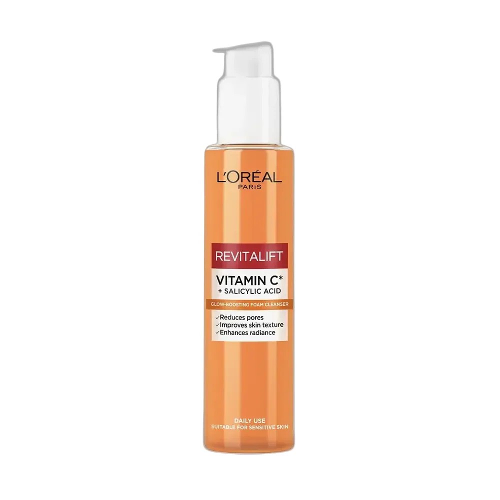 Revitalift Vitamin C + Salicylic Acid Glow-Boosting Foam Cleanser
